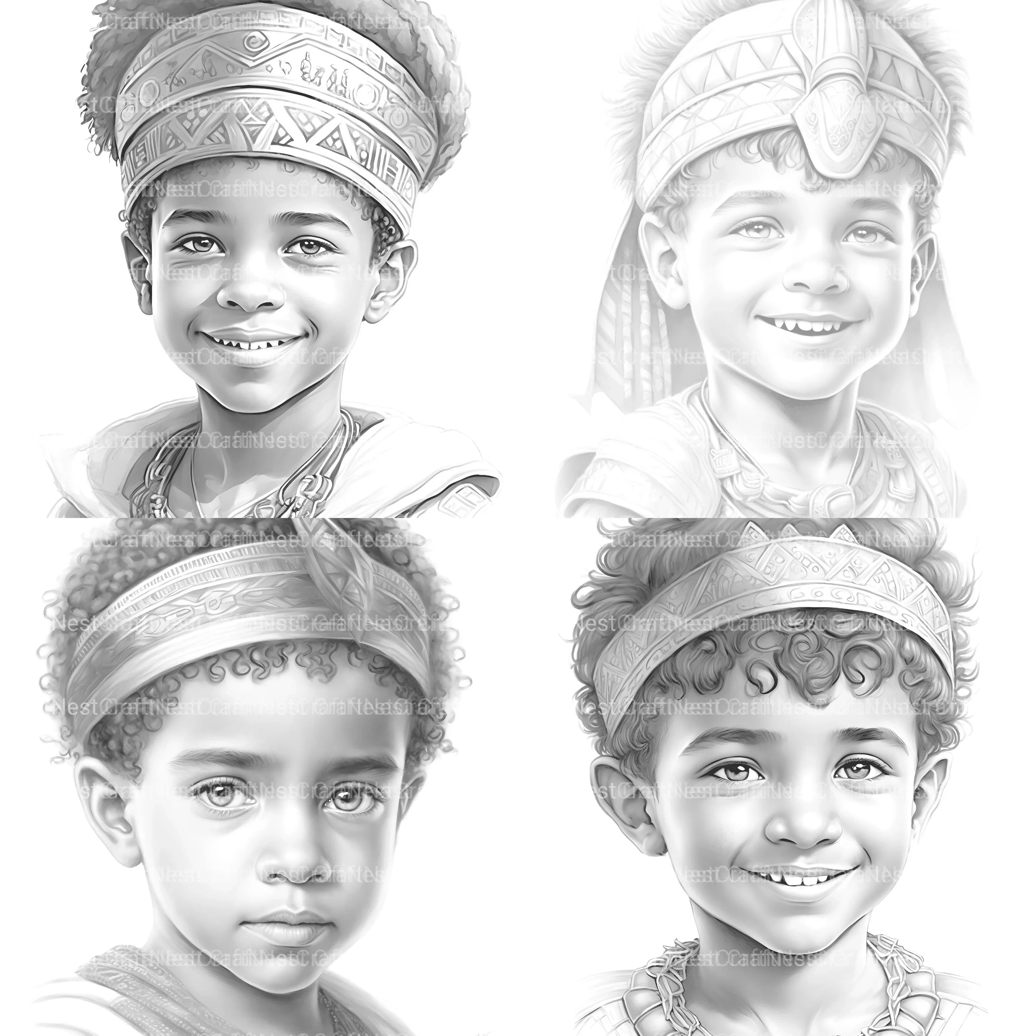 Cute Girl Coloring Book - CraftNest - Digital Crafting and Art