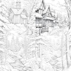 Winterland Coloring Book - CraftNest - Digital Crafting and Art