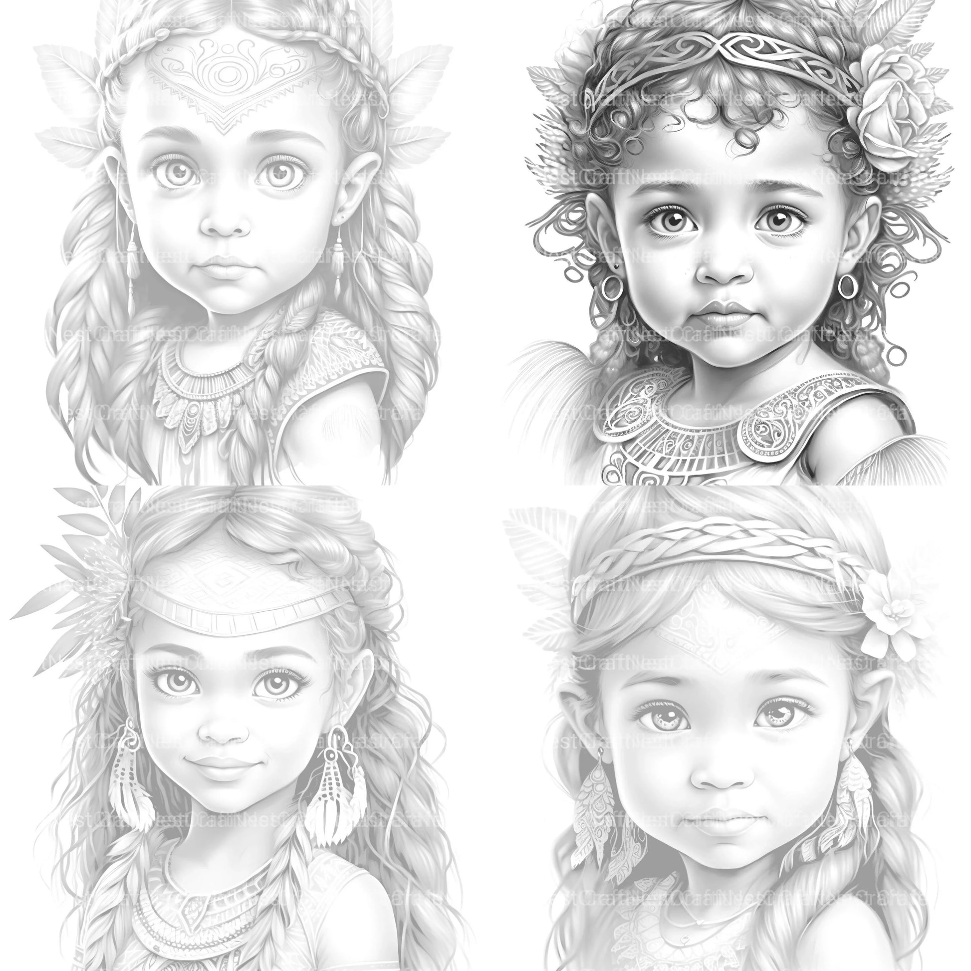 Maya Boy Coloring Book - CraftNest - Digital Crafting and Art