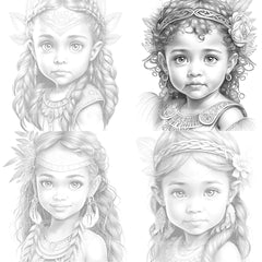 Maya Boy Coloring Book - CraftNest - Digital Crafting and Art