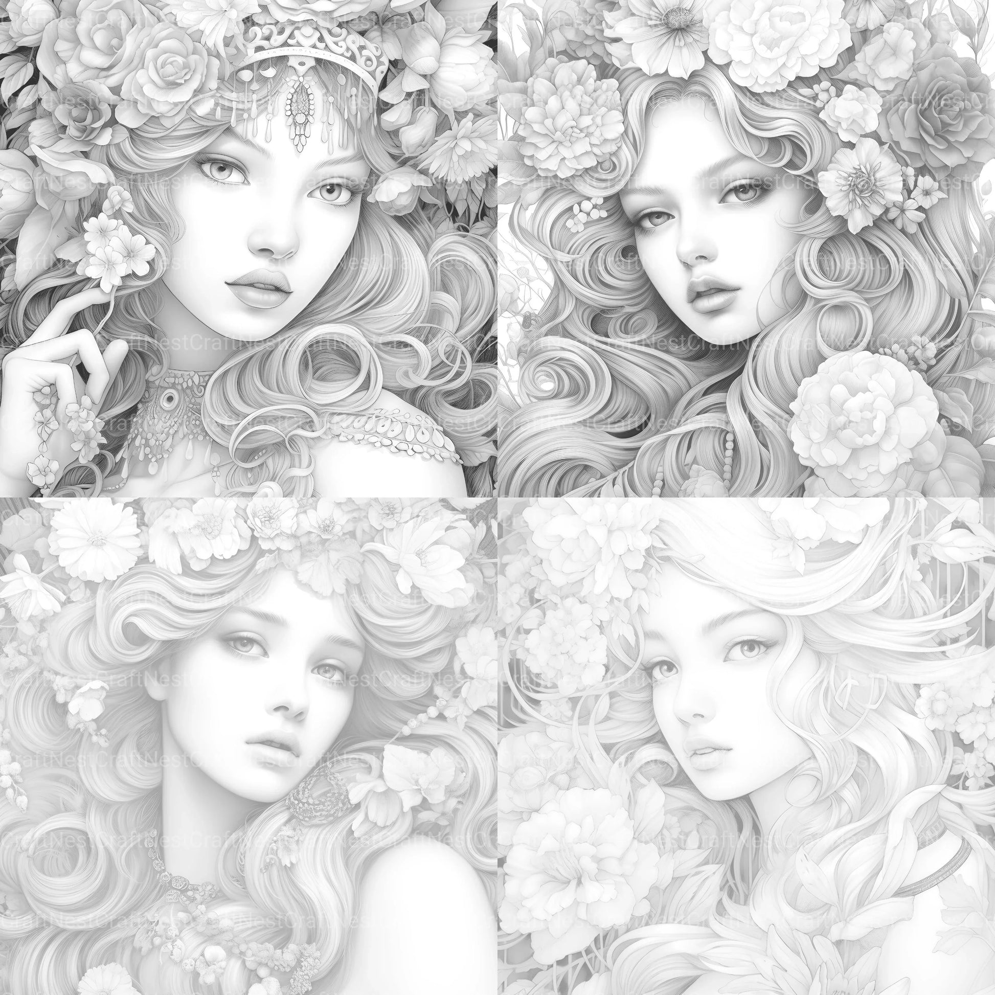 Kids Coloring Pages Coloring Book - CraftNest - Digital Crafting and Art