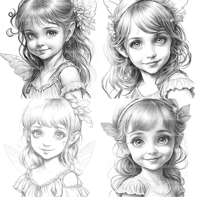 Flower Princess Coloring Book - CraftNest - Digital Crafting and Art