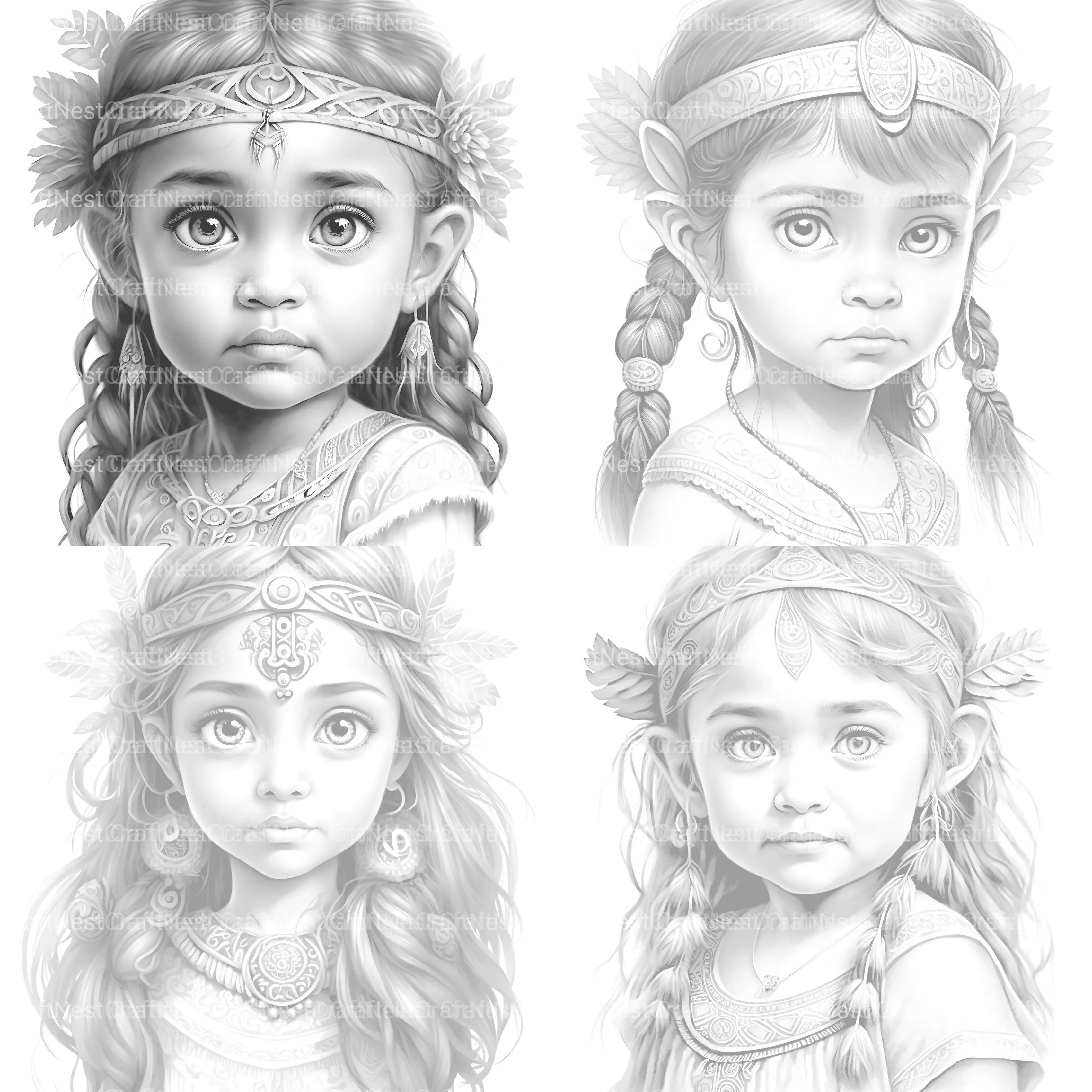 Maya Boy Coloring Book - CraftNest - Digital Crafting and Art