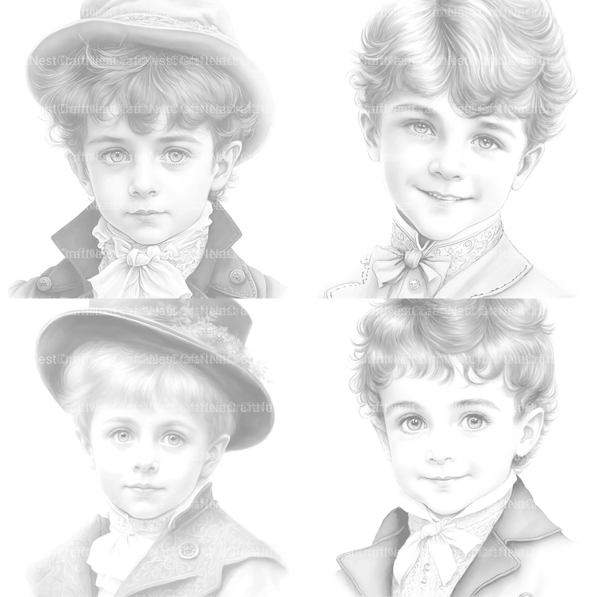 Victorian Man Coloring Book - CraftNest - Digital Crafting and Art