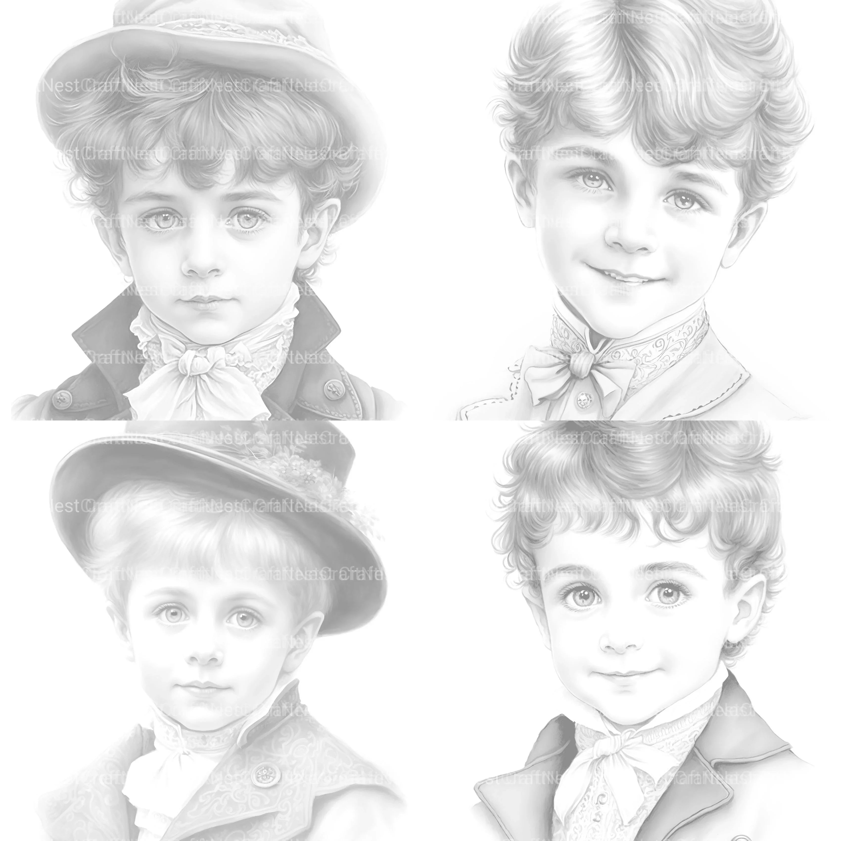 Victorian Man Coloring Book - CraftNest - Digital Crafting and Art