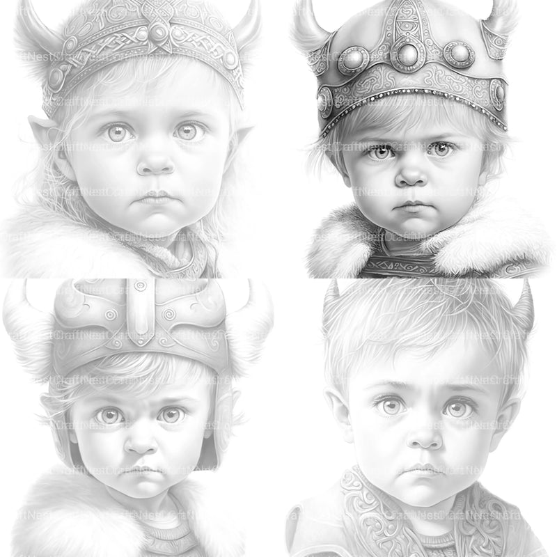 Winter Girl Coloring Book 2 - CraftNest - Digital Crafting and Art