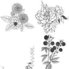 Floral Coloring Book - CraftNest - Digital Crafting and Art