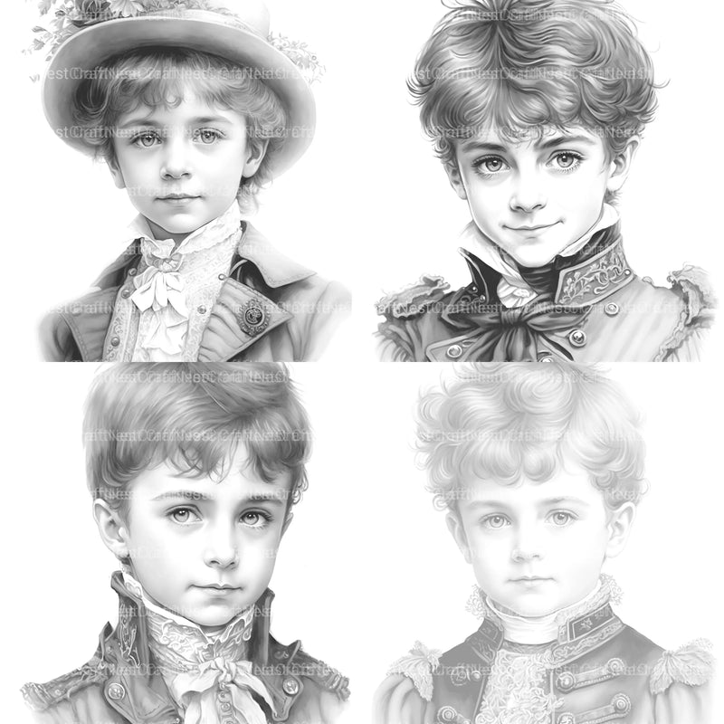 Victorian Man Coloring Book - CraftNest - Digital Crafting and Art