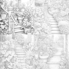 Herb Garden Coloring Book - CraftNest - Digital Crafting and Art