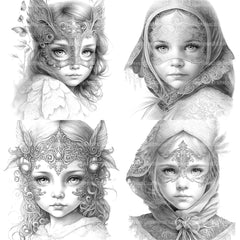 Viking Boy Coloring Book - CraftNest - Digital Crafting and Art