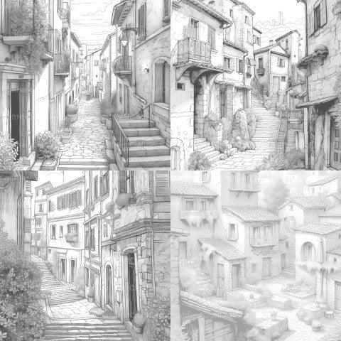 Ancient Rome Coloring Book - CraftNest - Digital Crafting and Art