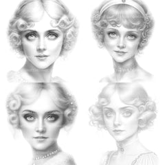 Brides Coloring Book - CraftNest - Digital Crafting and Art