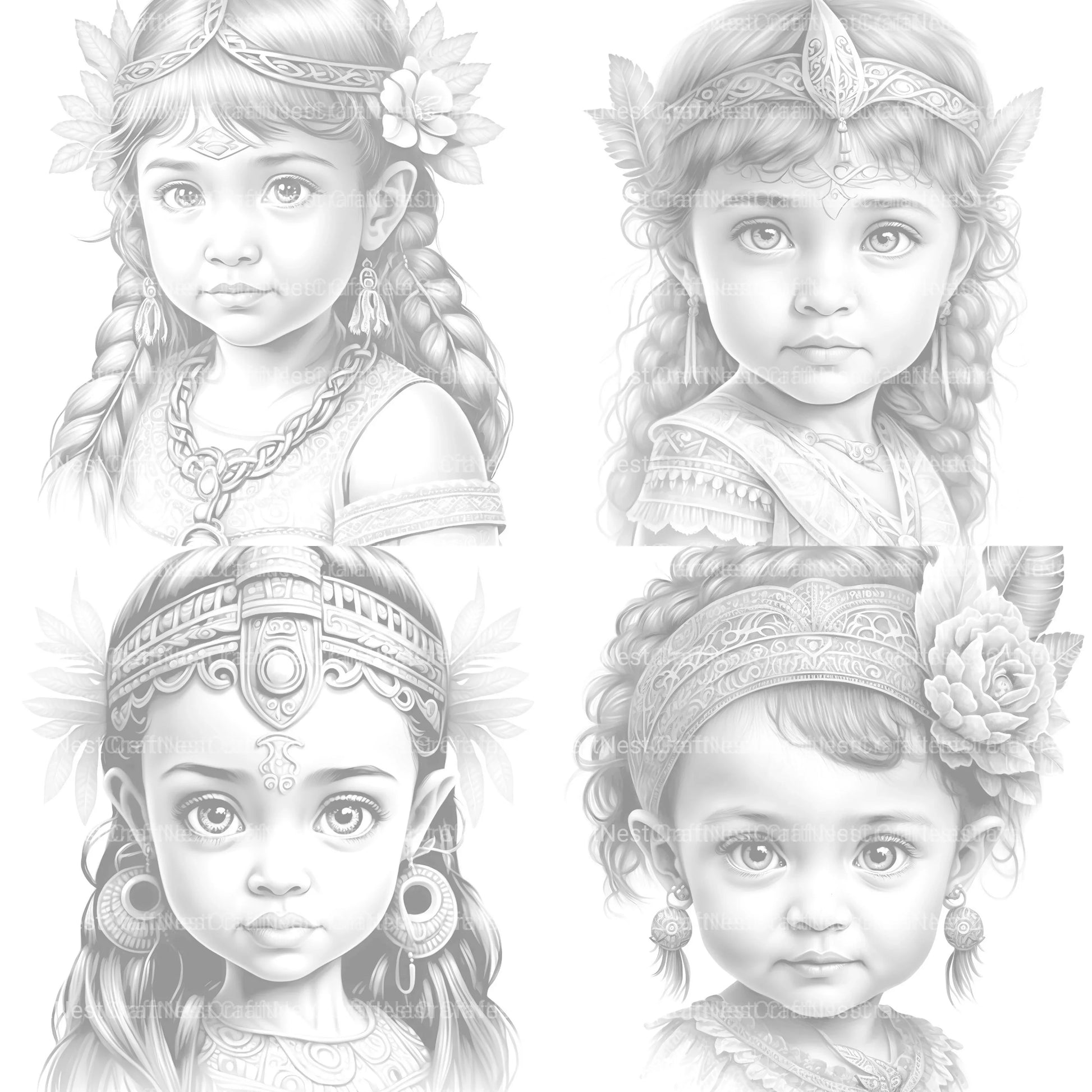 Maya Boy Coloring Book - CraftNest - Digital Crafting and Art