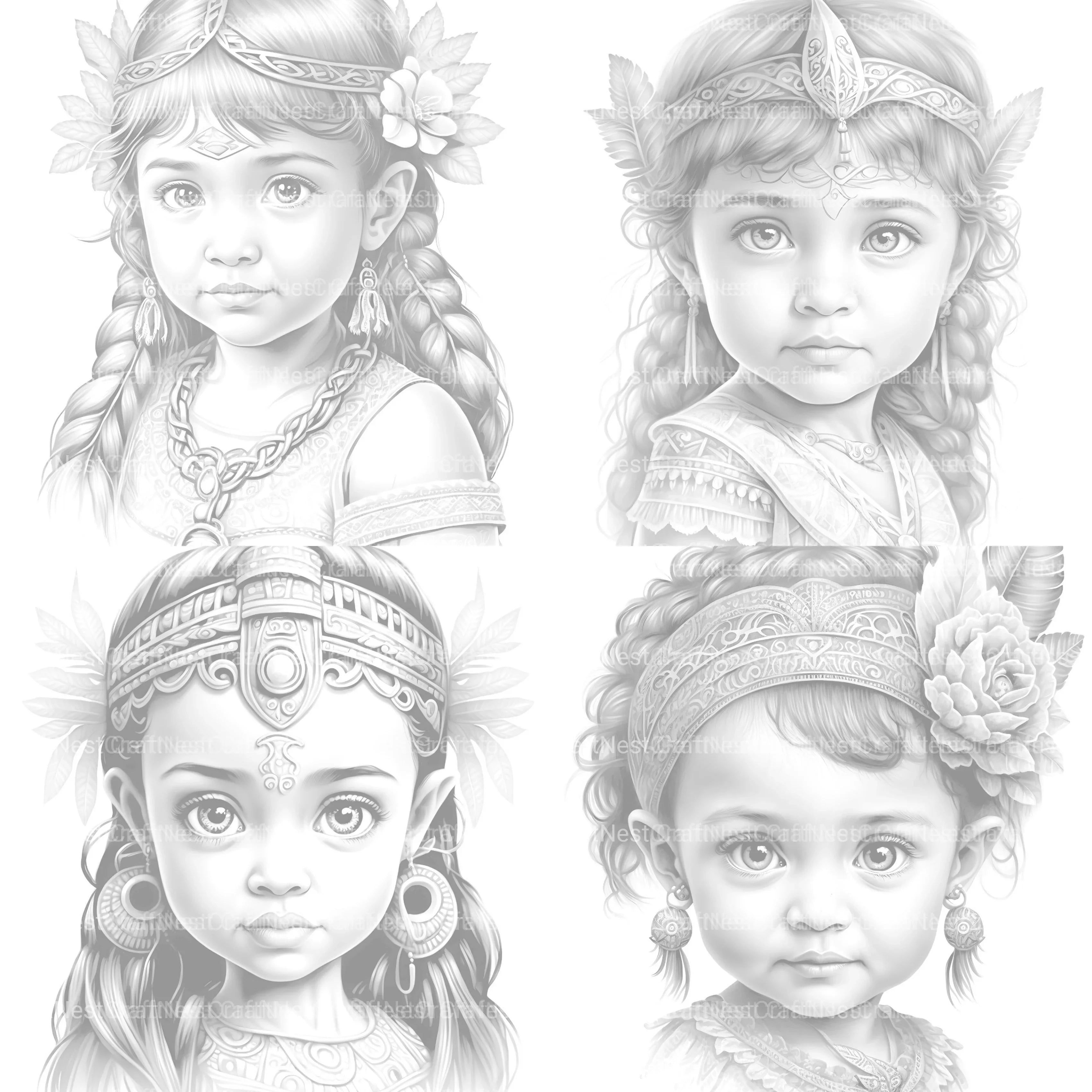 Maya Boy Coloring Book - CraftNest - Digital Crafting and Art