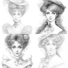 Viking Girl Coloring Book - CraftNest - Digital Crafting and Art