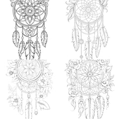Dreamcatcher Coloring Book - CraftNest - Digital Crafting and Art