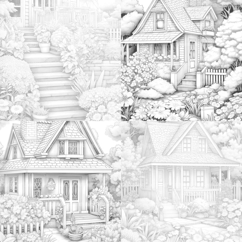 Spring Garden Coloring Book - CraftNest - Digital Crafting and Art