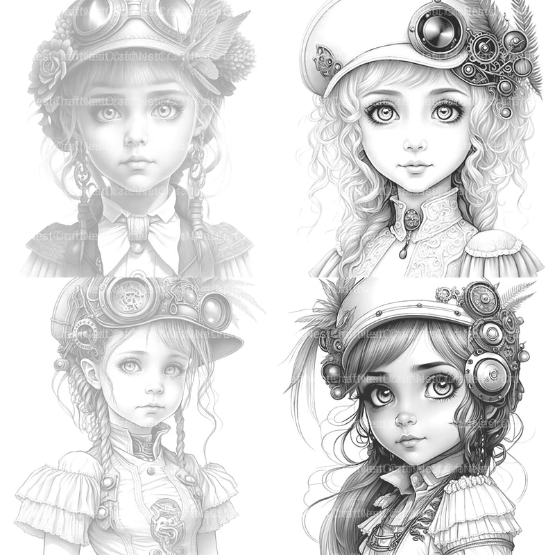 Victorian Boy Coloring Book - CraftNest - Digital Crafting and Art