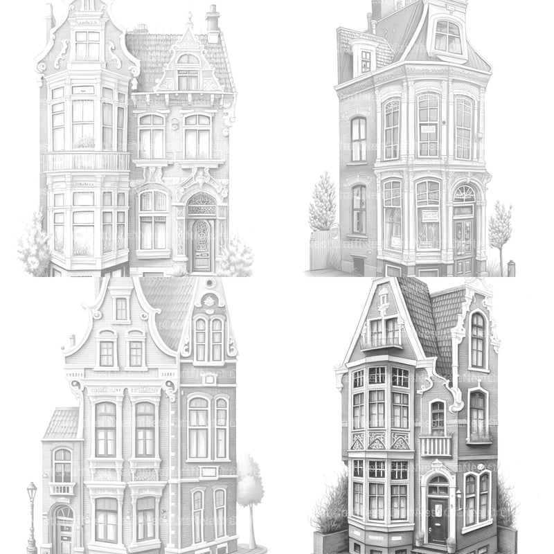 Brazilian Tiny House Coloring Book - CraftNest - Digital Crafting and Art