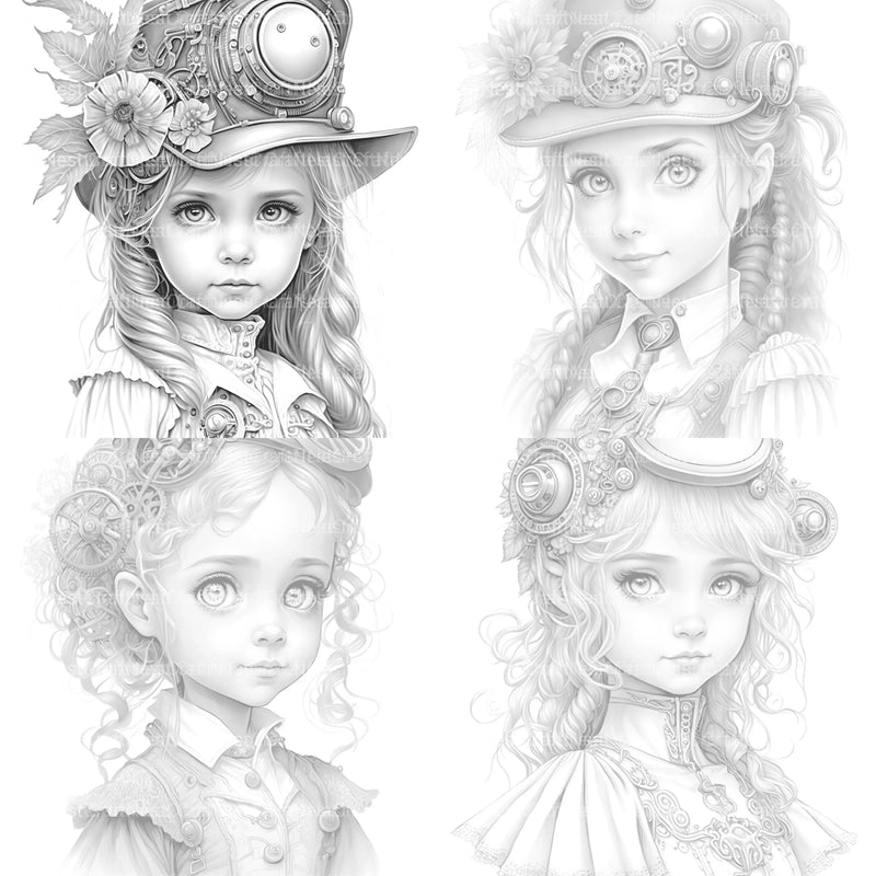 Victorian Boy Coloring Book - CraftNest - Digital Crafting and Art