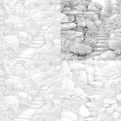 Rock Garden Coloring Book - CraftNest - Digital Crafting and Art