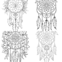 Dreamcatcher Coloring Book - CraftNest - Digital Crafting and Art