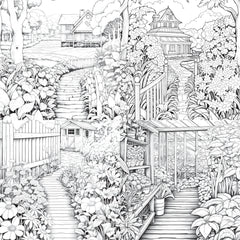 Farmers Garden Coloring Book 2 - CraftNest - Digital Crafting and Art