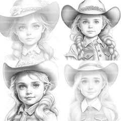 Flower Girl Coloring Book 2 - CraftNest - Digital Crafting and Art