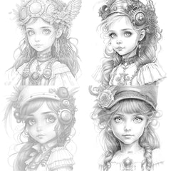 Victorian Boy Coloring Book - CraftNest - Digital Crafting and Art