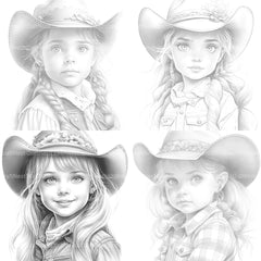 Flower Girl Coloring Book 2 - CraftNest - Digital Crafting and Art