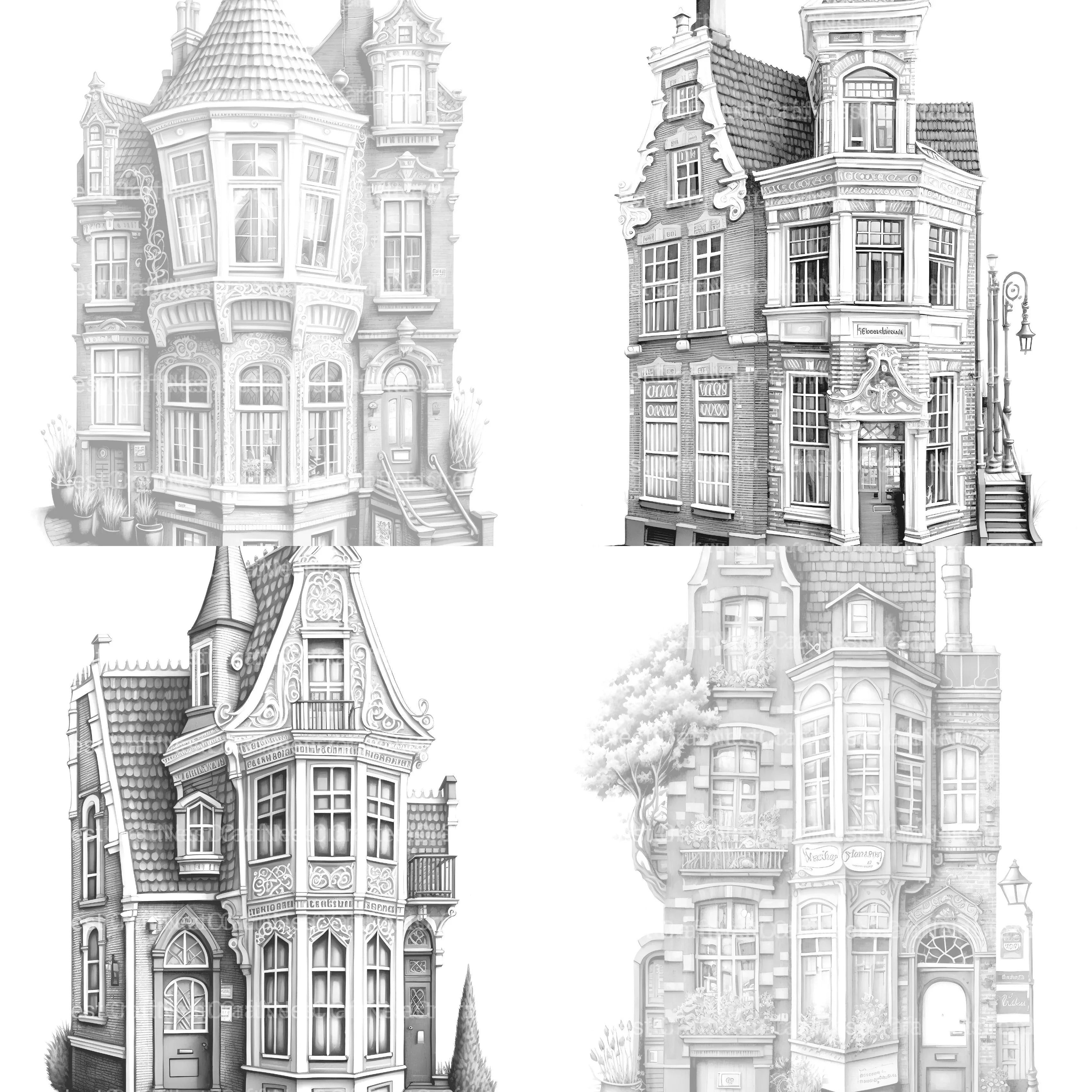 Brazilian Tiny House Coloring Book - CraftNest - Digital Crafting and Art