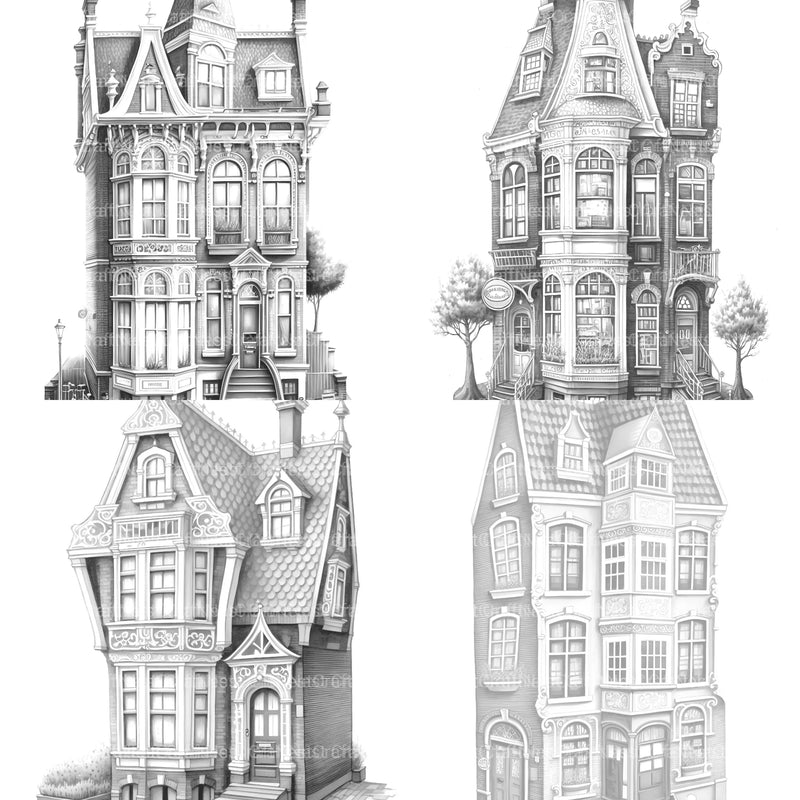 Brazilian Tiny House Coloring Book - CraftNest - Digital Crafting and Art