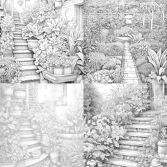 Herb Garden Coloring Book - CraftNest - Digital Crafting and Art