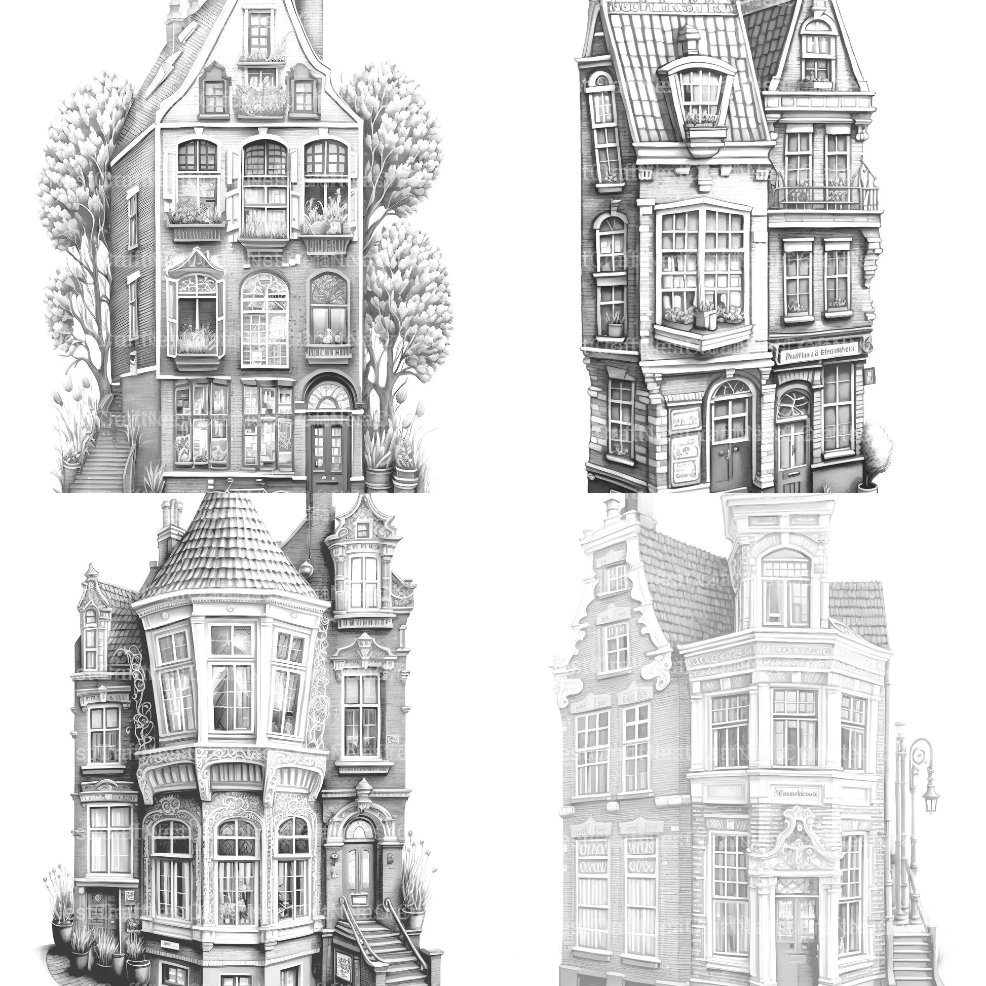 Brazilian Tiny House Coloring Book - CraftNest - Digital Crafting and Art