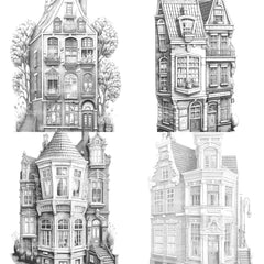 Brazilian Tiny House Coloring Book - CraftNest - Digital Crafting and Art