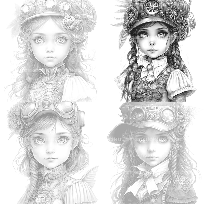 Victorian Boy Coloring Book - CraftNest - Digital Crafting and Art