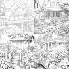 Spring Garden Coloring Book - CraftNest - Digital Crafting and Art