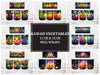 Kawaii Vegetables 4 Mug Wrap