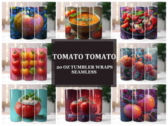 Tomato 4 Tumbler Wrap - CraftNest - Digital Crafting and Art