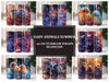 Baby Animals Summer 2 Tumbler Wrap