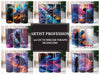 Artist Profession 4 Tumbler Wrap