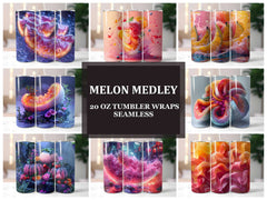 Melon Melody 7 Tumbler Wrap - CraftNest - Digital Crafting and Art