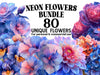 Neon Flowers