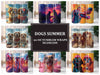 Dogs Summer 2 Tumbler Wrap