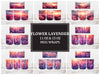 Flower Lavender 3 Mug Wrap