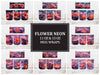 Flower Neon 4 Mug Wrap