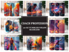 Coach Profession 1 Tumbler Wrap - CraftNest - Digital Crafting and Art