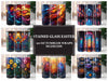Stained Glass Easter 1 Tumbler Wrap