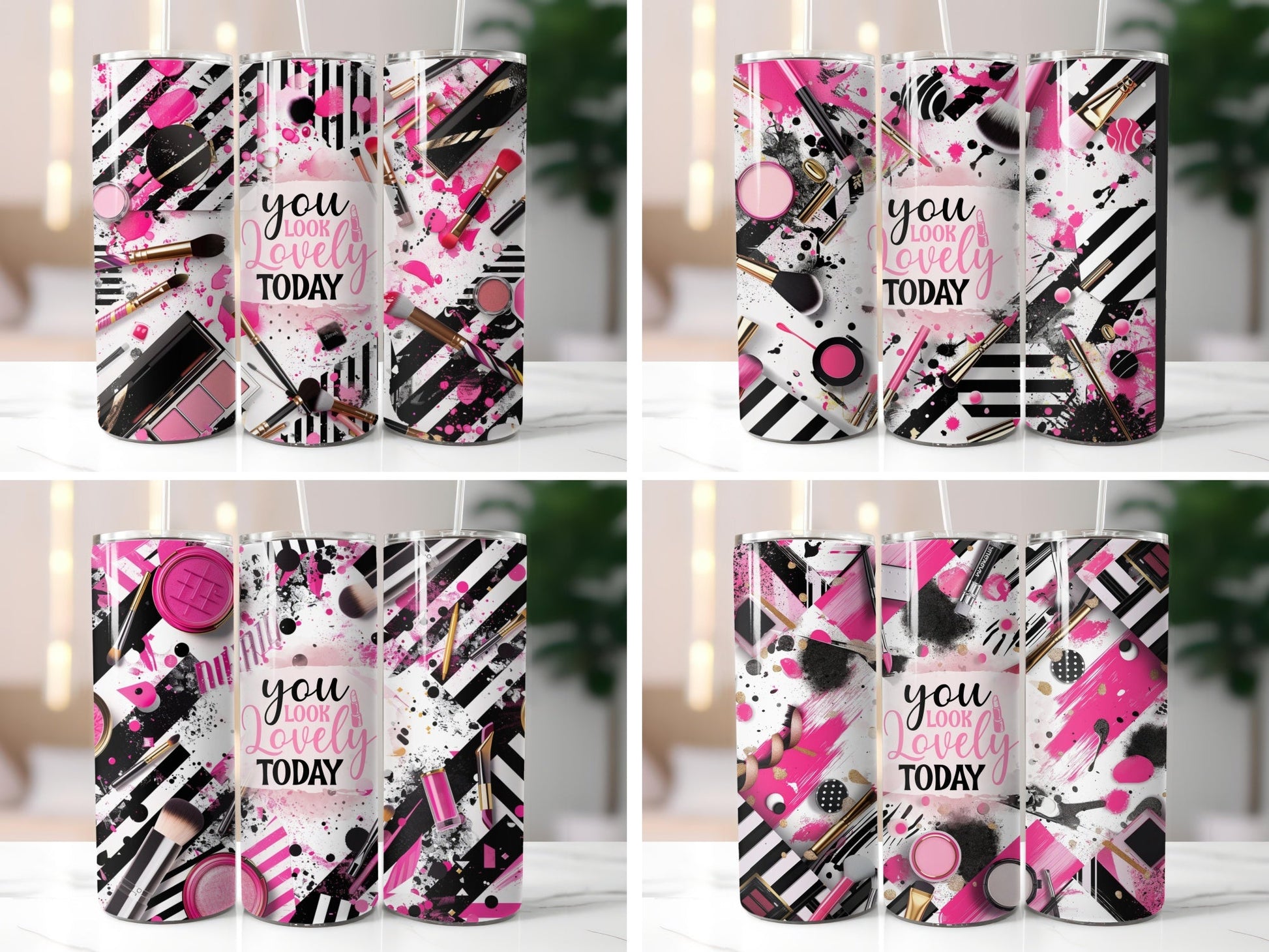 You Look Lovely Tumbler Wrap - CraftNest - Digital Crafting and Art