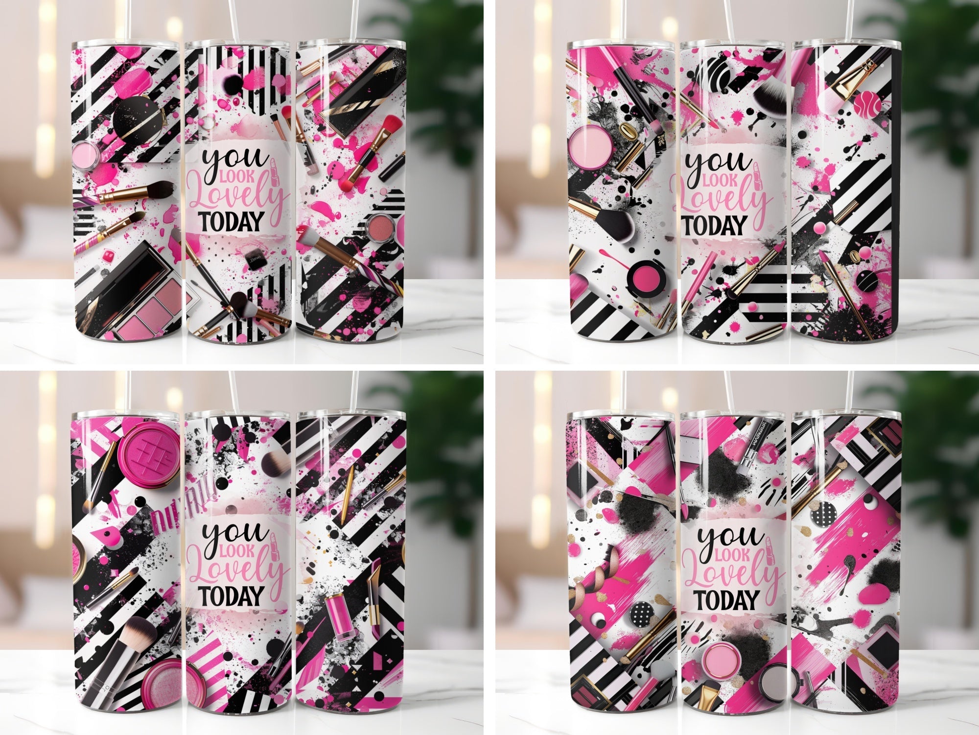 You Look Lovely Tumbler Wrap - CraftNest - Digital Crafting and Art